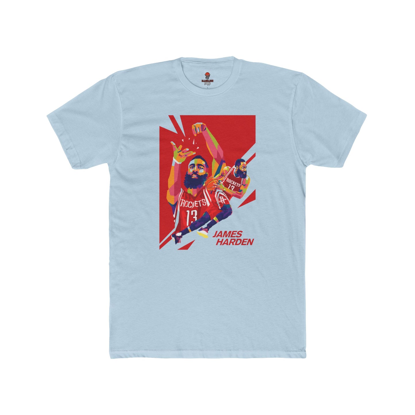 Adult Harden Graphic Tee, Trendy Cotton Crew T-Shirt, Statement Tee, Gift for Fans, Sports Apparel