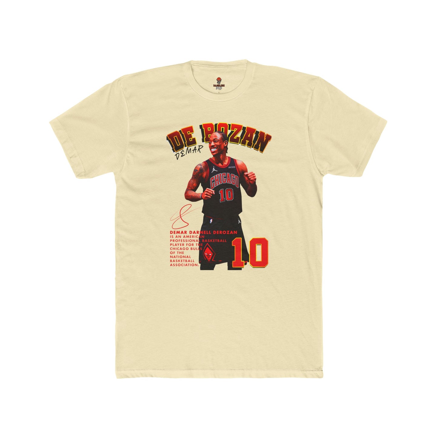 Adult Derozan Basketball Graphic Tee, Unisex Cotton Crew Shirt, Sports Fan Gift, Athletes Apparel, Retro Sportswear, Game Day Top