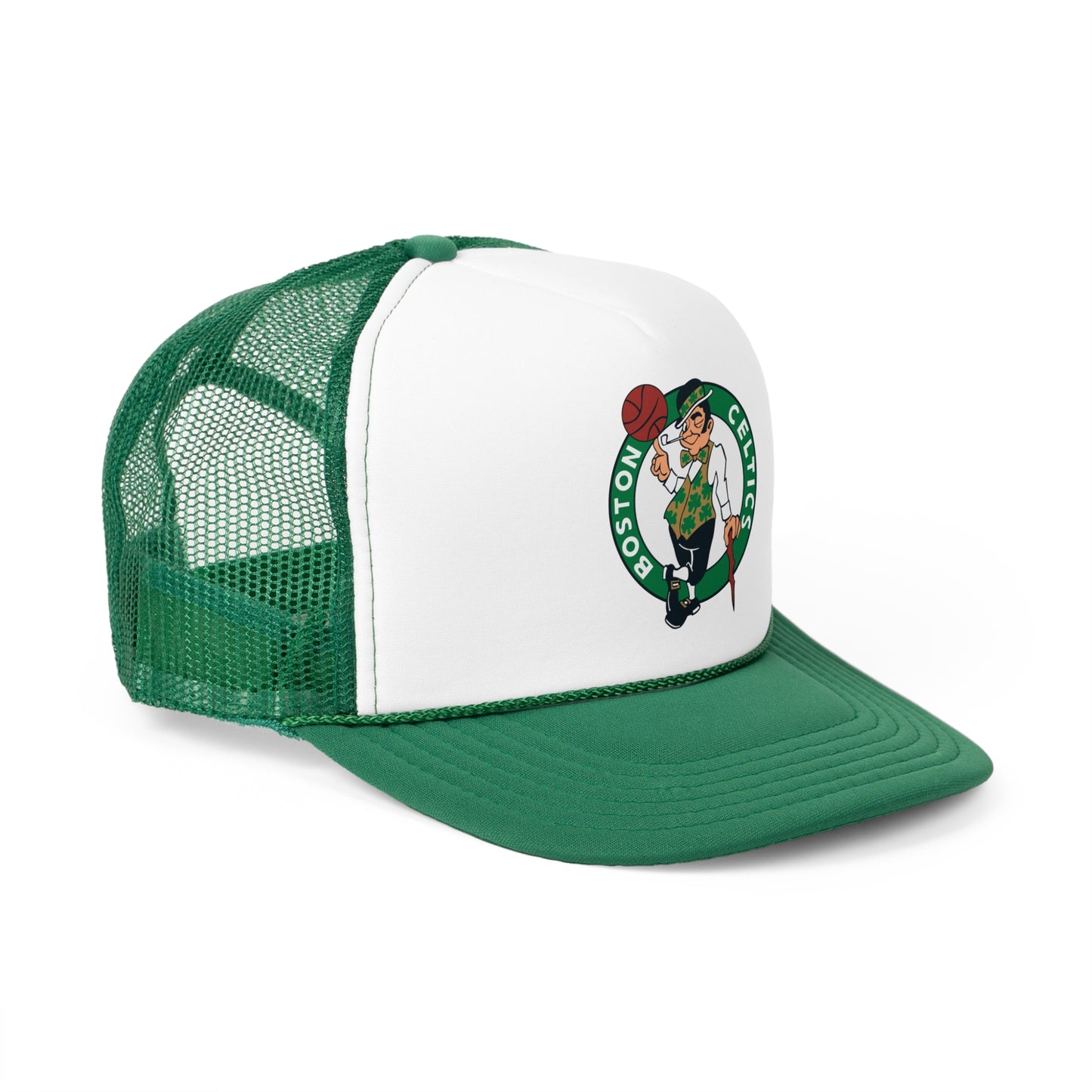 Boston Celtics Trucker Cap, Sports Hat, NBA Fan Gear, Adjustable Hat, Basketball Gift, Game Day Accessory
