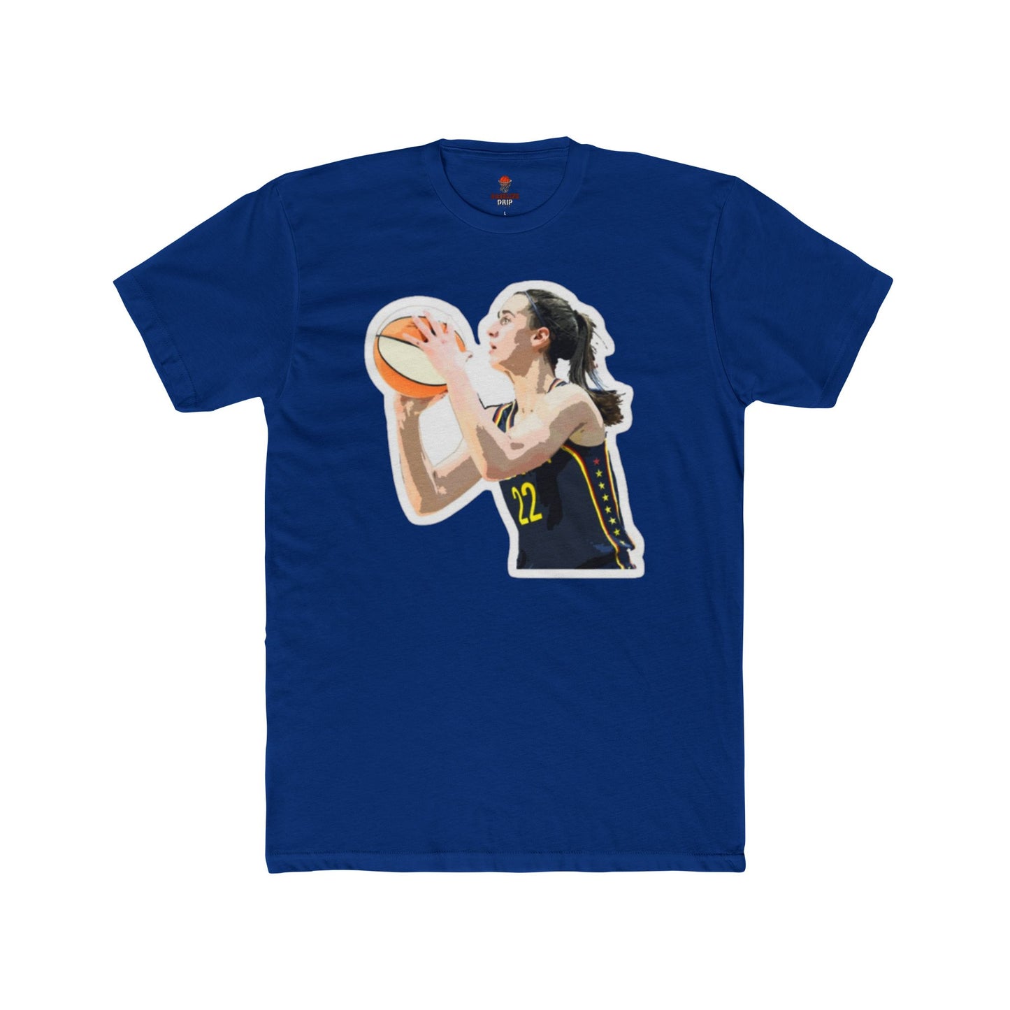 Adult Caitlyn Free Throw Tee - Unisex Cotton Crew