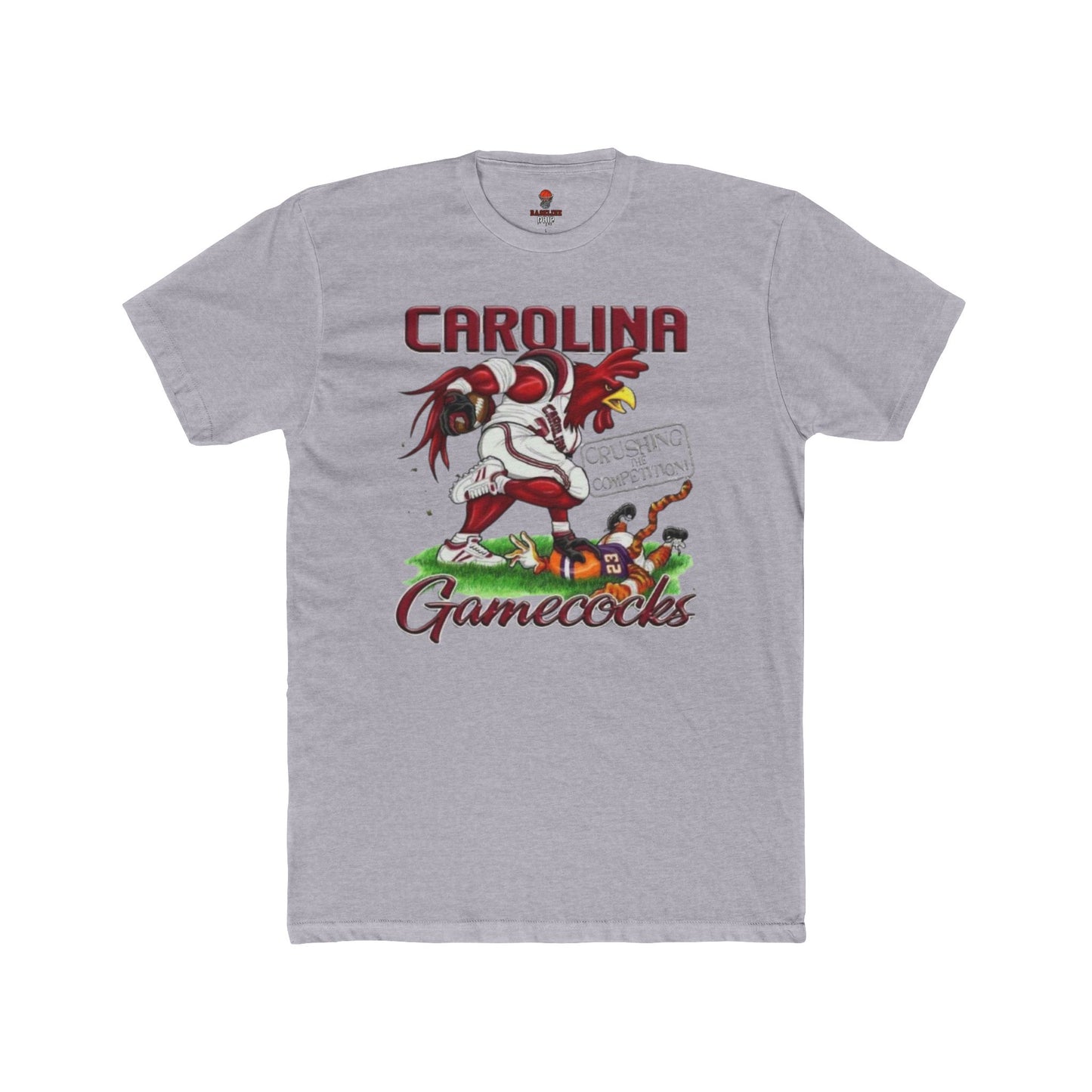 Adult Carolina Gamecocks Unisex Cotton Crew Tee, Sports Fan T-Shirt, College Apparel, Team Pride Shirt, Gift for Game Day, Casual Wear