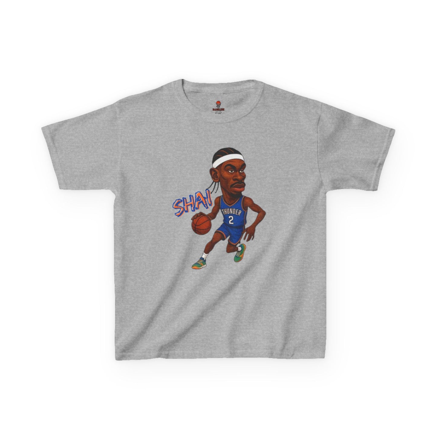 Kids Graphic Tee - Shai OKC Dribble Design