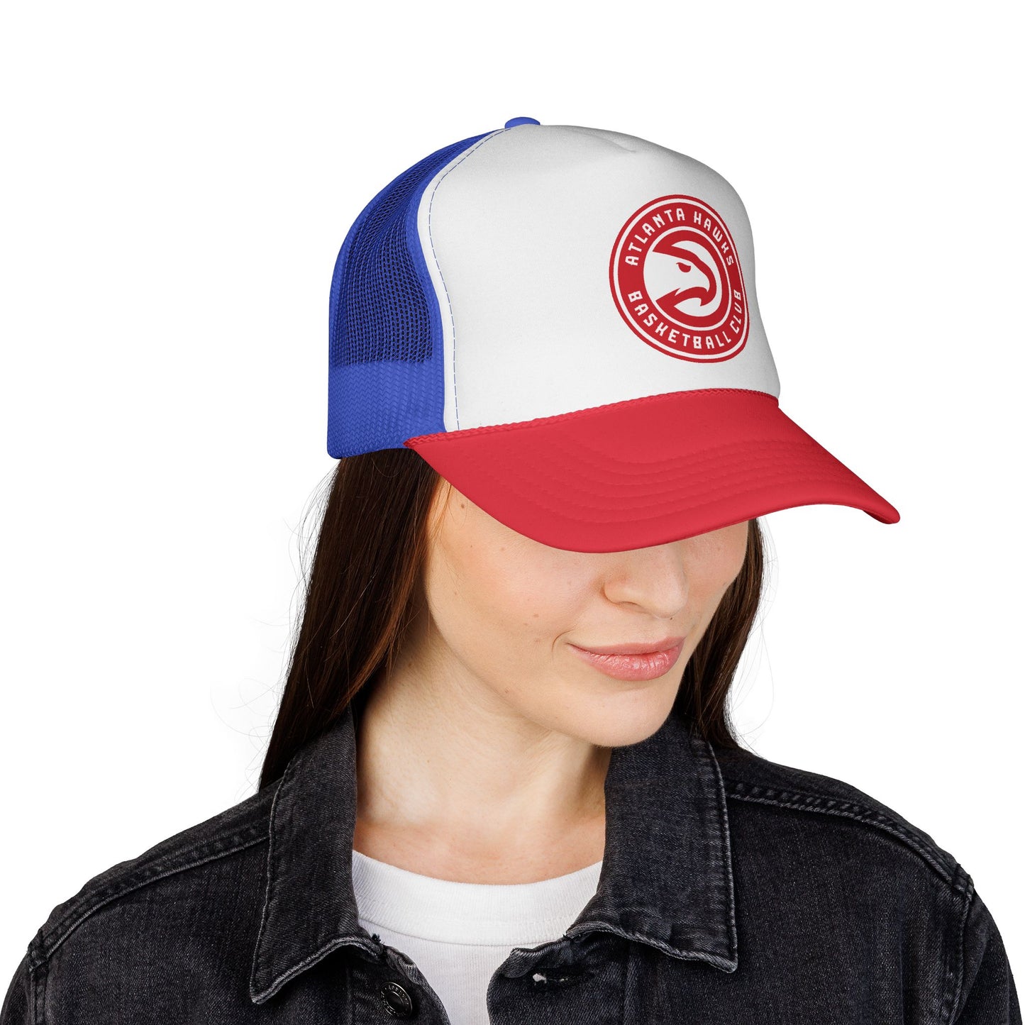 Atlanta Hawks Trucker Cap - Sporty Mesh Hat, Perfect for Game Day, NBA Fans, Gifts for Basketball Lovers, Summer Wear
