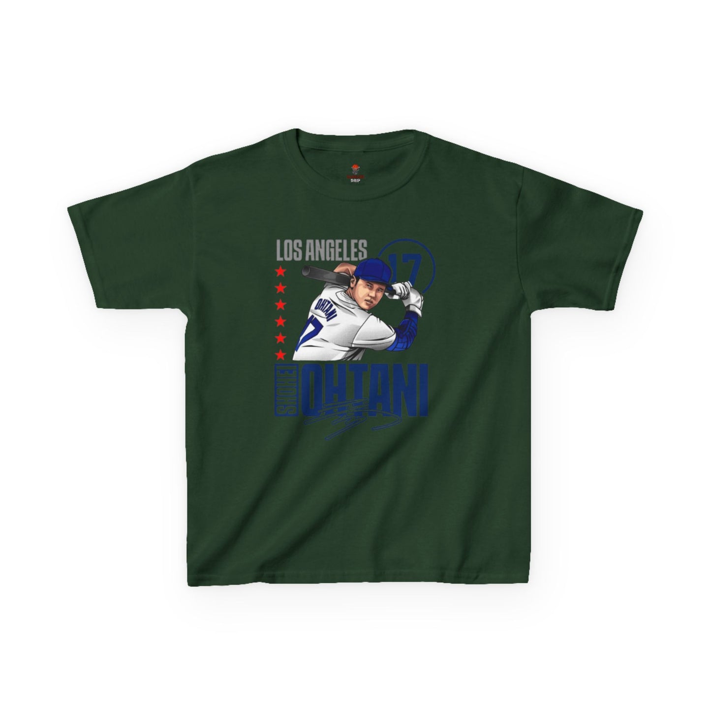 Kids Sports S. Ohtani Tee, Baseball Shirt, Kids Graphic Tee, Sports Fan Gift, Team Spirit Apparel, Sports Birthday Party