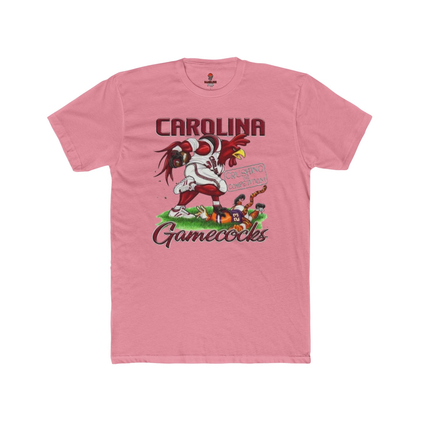 Adult Carolina Gamecocks Unisex Cotton Crew Tee, Sports Fan T-Shirt, College Apparel, Team Pride Shirt, Gift for Game Day, Casual Wear