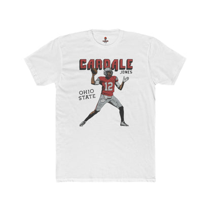 Adult Ohio State Football Tee - Cardale Jones Unisex Crew Shirt, Sports Fan Gift, Game Day Apparel, College Football Merchandise
