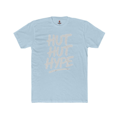 Adult Graphic Tee - Hut Hut Hype Unisex Cotton Crew Tee