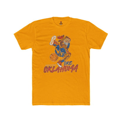 Adult Oklahoma Die Hard Slam Thunder Graphic Tee