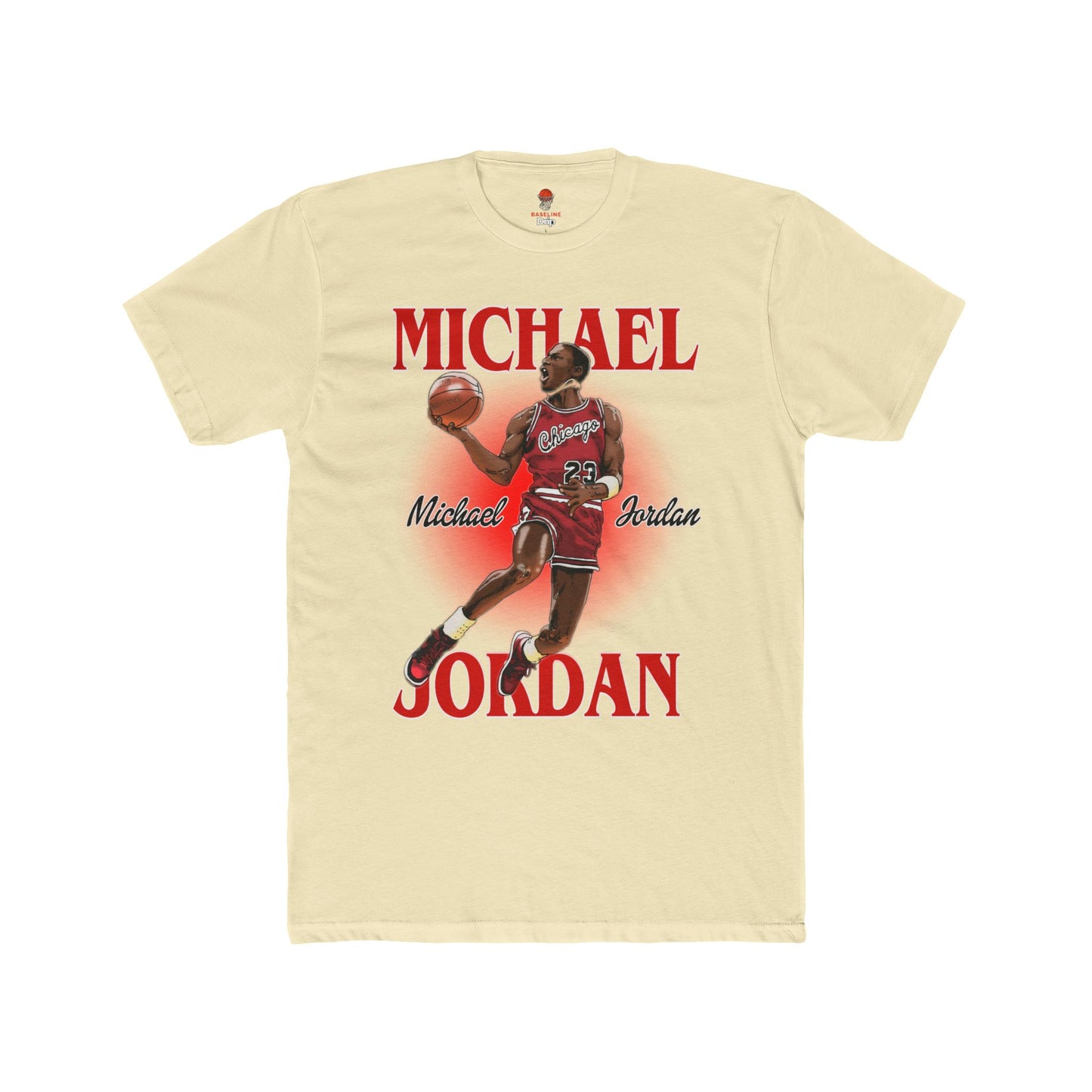 Adult Michael Jordan Retro Unisex Heavy Cotton Tee - Basketball Inspired Apparel