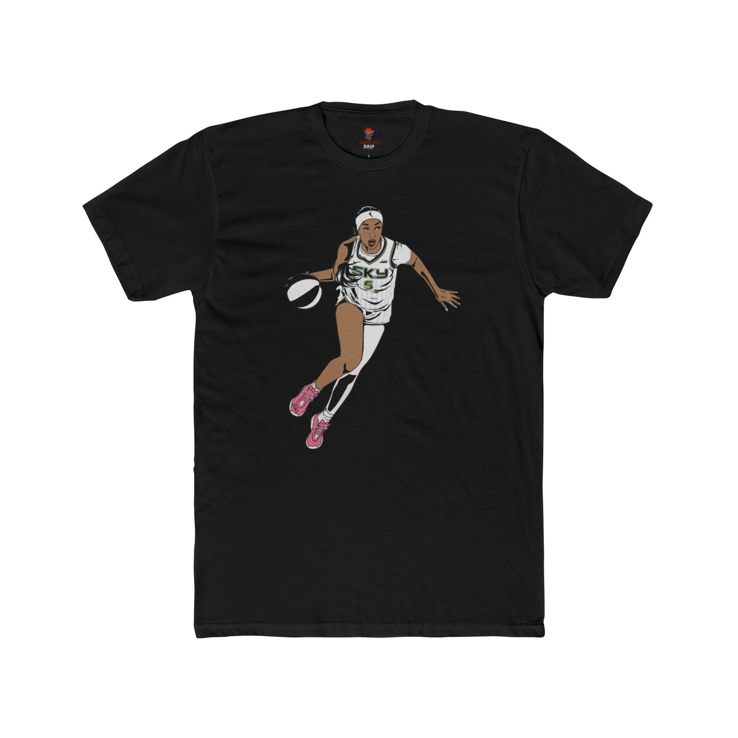Adult Angel Graphic Dribble Tee