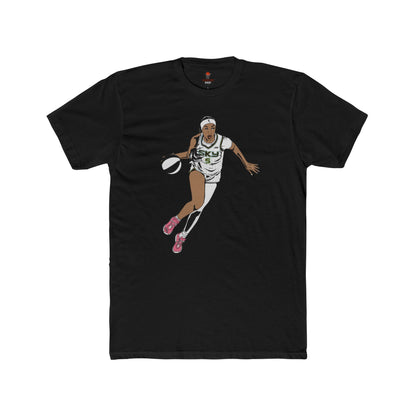 Adult Angel Graphic Dribble Tee