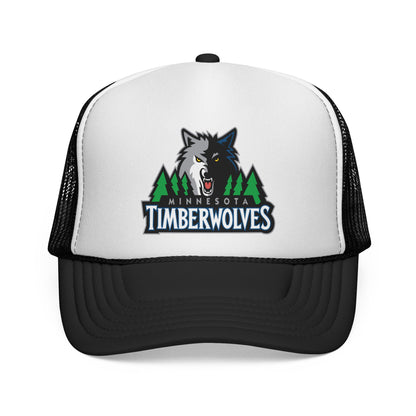 Minnesota Timberwolves Trucker Cap - Sporty Mesh Hat, Perfect for Game Day, NBA Fans, Gifts for Basketball Lovers, Summer Wear