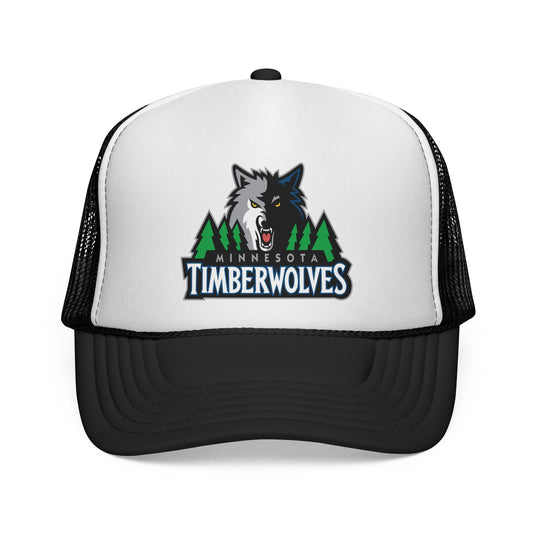 Minnesota Timberwolves Trucker Cap - Sporty Mesh Hat, Perfect for Game Day, NBA Fans, Gifts for Basketball Lovers, Summer Wear