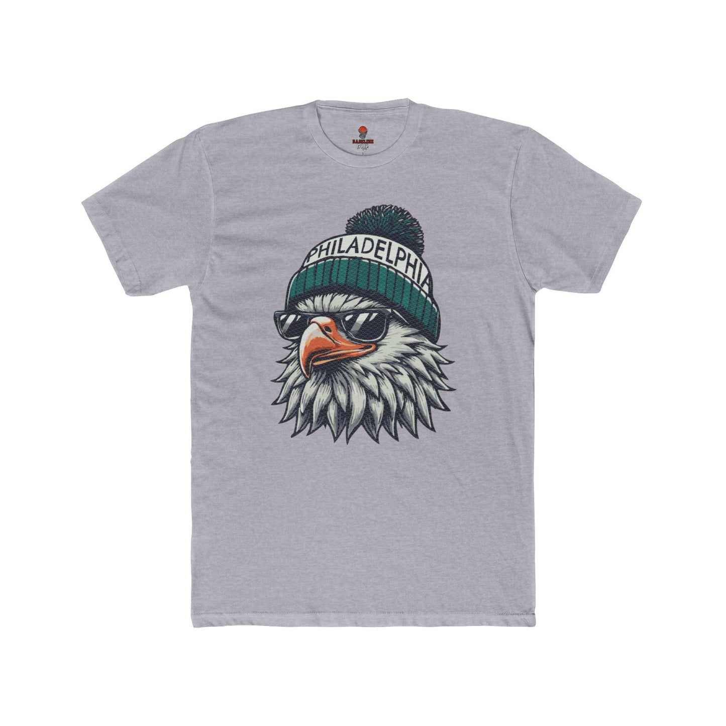 Adult Crew Tee Eagles Cap Graphic T-Shirt