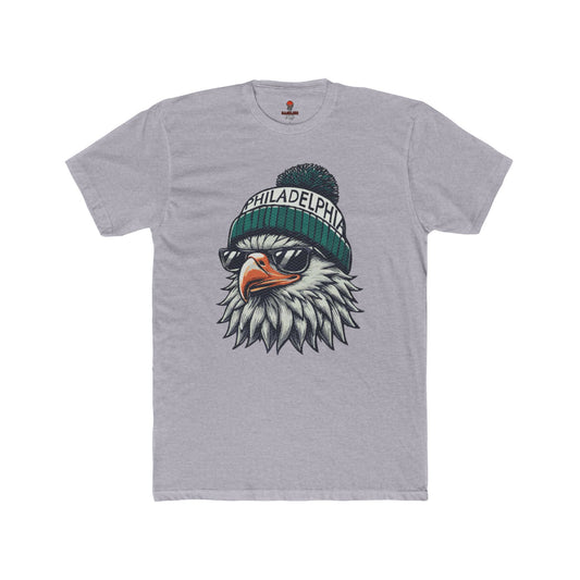 Adult Crew Tee Eagles Cap Graphic T-Shirt