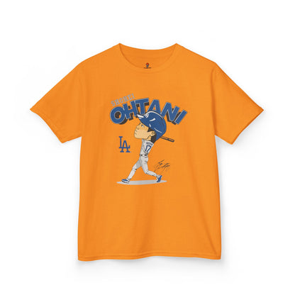 Kids Ohtani Homerun Baseball Tee, Youth Sports Shirt, Cool Graphic T-Shirt, Kids Gift for Sports Lovers, Gifts for Baseball Fans