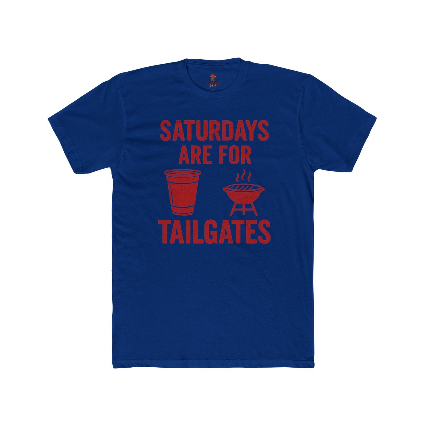 Adult Graphic Tee - Game Day Tailgate Unisex Cotton Crew Tee