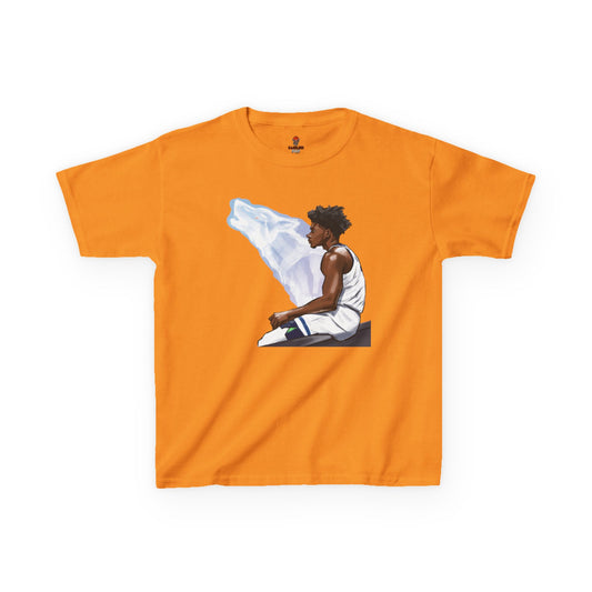 Kids Cool Graphic Anthony Edwards Tee - Trendy Youth T-Shirt, Perfect for Playdates, Birthdays, Casual Outings, Sports Events, Gift for Little Ones