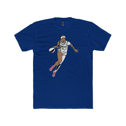 Adult Angel Graphic Dribble Tee