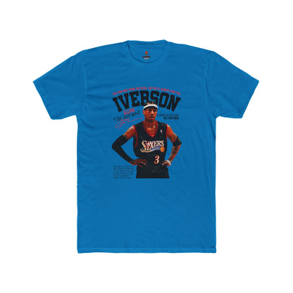 Adult Allen Iverson Unisex Cotton Crew Tee, Basketball Fan Gift, Sports Apparel, Casual Wear, Unisex T-Shirt