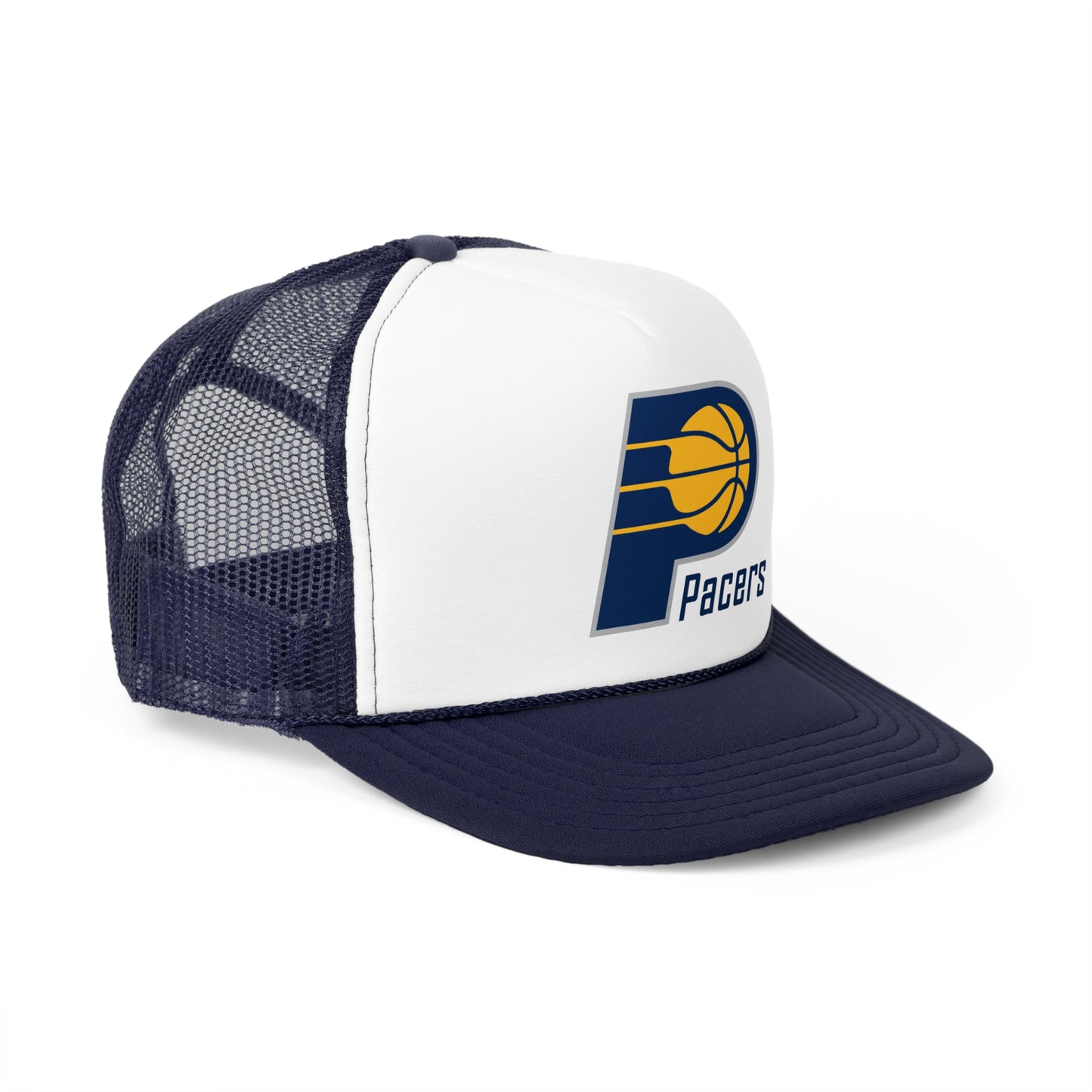 Indiana Pacers Trucker Cap for Basketball Fans, Casual Hat, Team Merchandise, Outdoor Gear, Gift for Him/Her