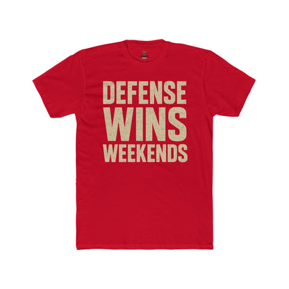 Adult Defense Wins College Apparel Shirt Crew Tee