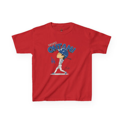 Kids Ohtani Homerun Baseball Tee, Youth Sports Shirt, Cool Graphic T-Shirt, Kids Gift for Sports Lovers, Gifts for Baseball Fans