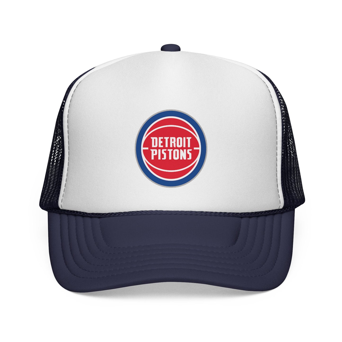 Detroit Pistons Trucker Cap - Sporty Mesh Hat, Perfect for Game Day, NBA Fans, Gifts for Basketball Lovers, Summer Wear