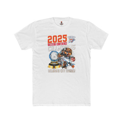 Adult OKC Thunder Mascot Western Champ Graphic Tee