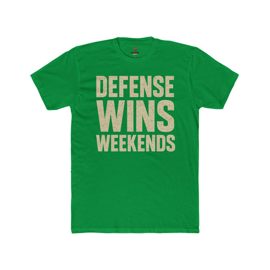 Adult Defense Wins College Apparel Shirt Crew Tee