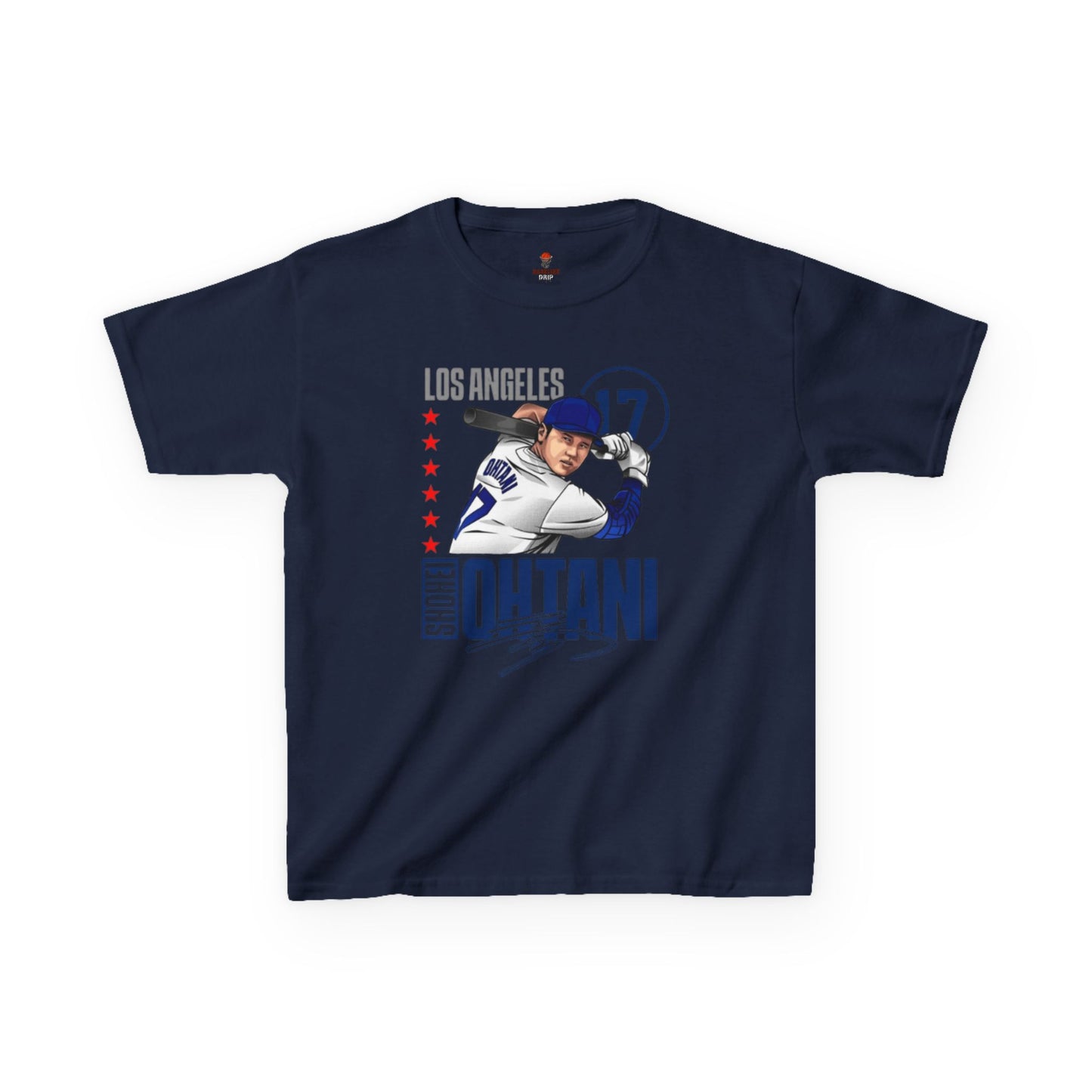 Kids Sports S. Ohtani Tee, Baseball Shirt, Kids Graphic Tee, Sports Fan Gift, Team Spirit Apparel, Sports Birthday Party