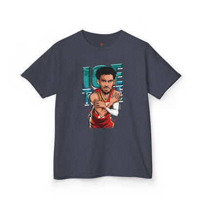 Kids Basketball Tee - Ice Time Unisex Cotton Crew
