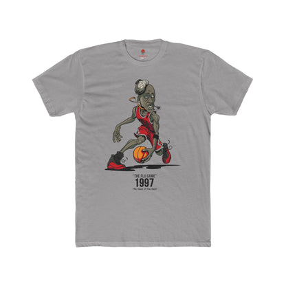 Adult Michael Jordan Retro Flu Game Unisex Heavy Cotton Tee - Basketball Inspired Apparel