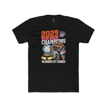 Adult OKC Thunder Mascot Western Champ Graphic Tee