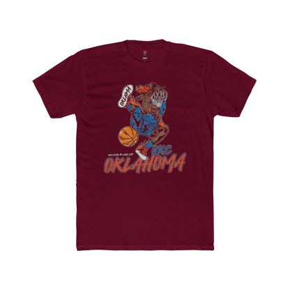 Adult Oklahoma Die Hard Slam Thunder Graphic Tee