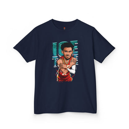 Kids Basketball Tee - Ice Time Unisex Cotton Crew