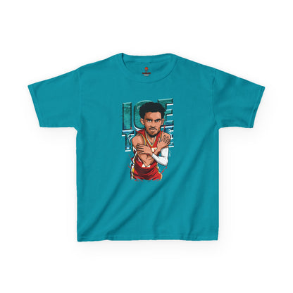 Kids Basketball Tee - Ice Time Unisex Cotton Crew