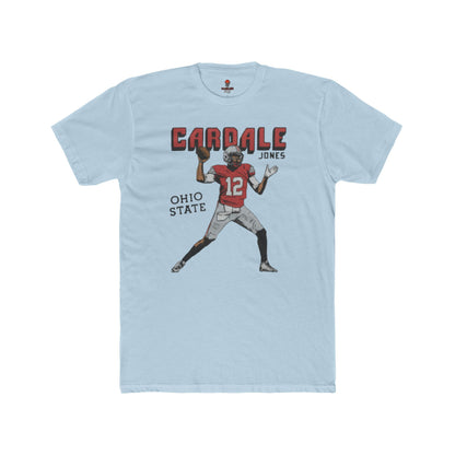 Adult Ohio State Football Tee - Cardale Jones Unisex Crew Shirt, Sports Fan Gift, Game Day Apparel, College Football Merchandise