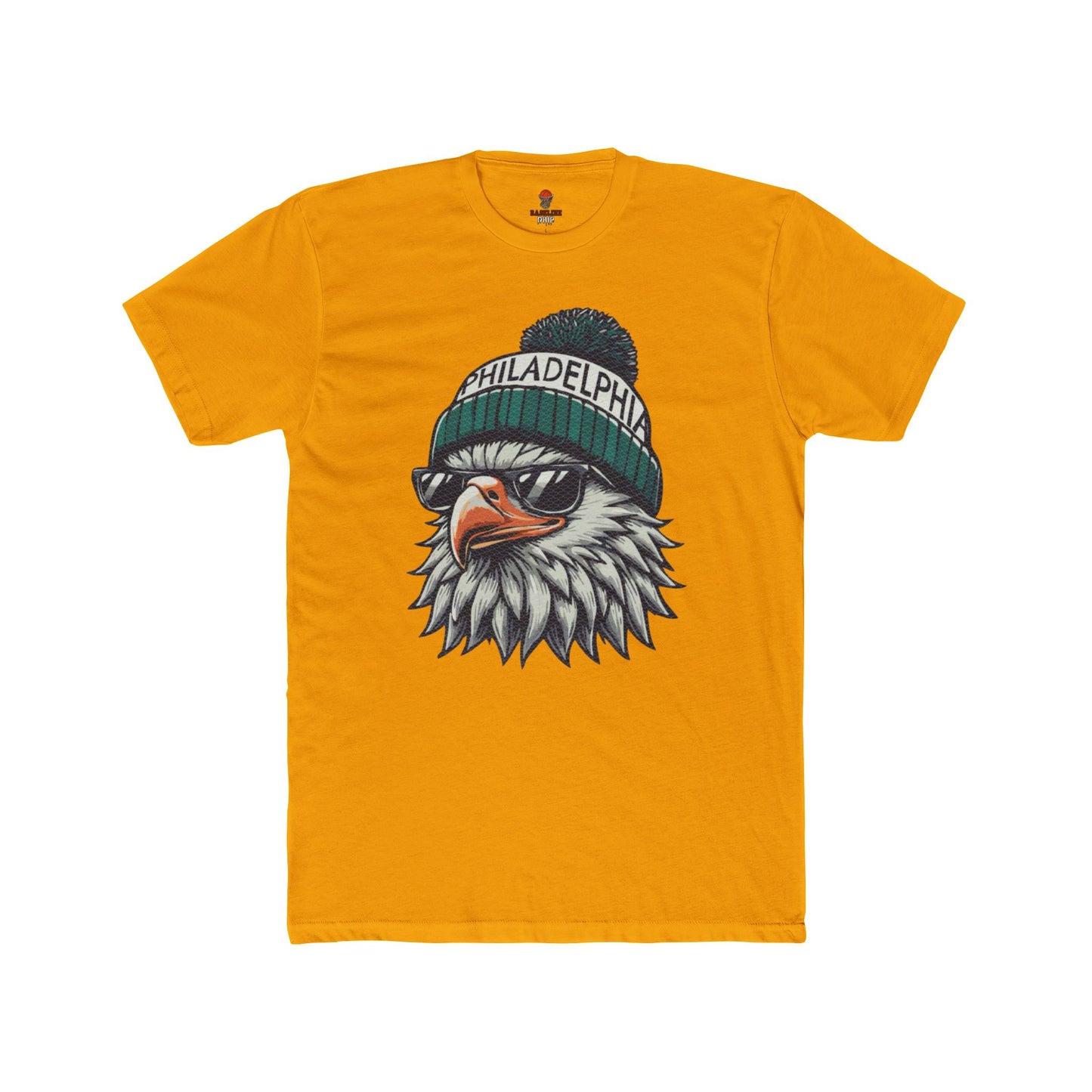 Adult Crew Tee Eagles Cap Graphic T-Shirt