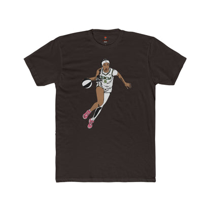 Adult Angel Graphic Dribble Tee