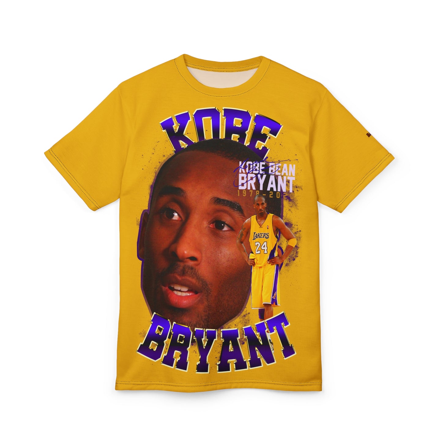 Adult Bryant Bean Tribute Unisex Tee, Sports Fan Apparel, Basketball Lover Gift, Memorial Merchandise, Graphic Tee