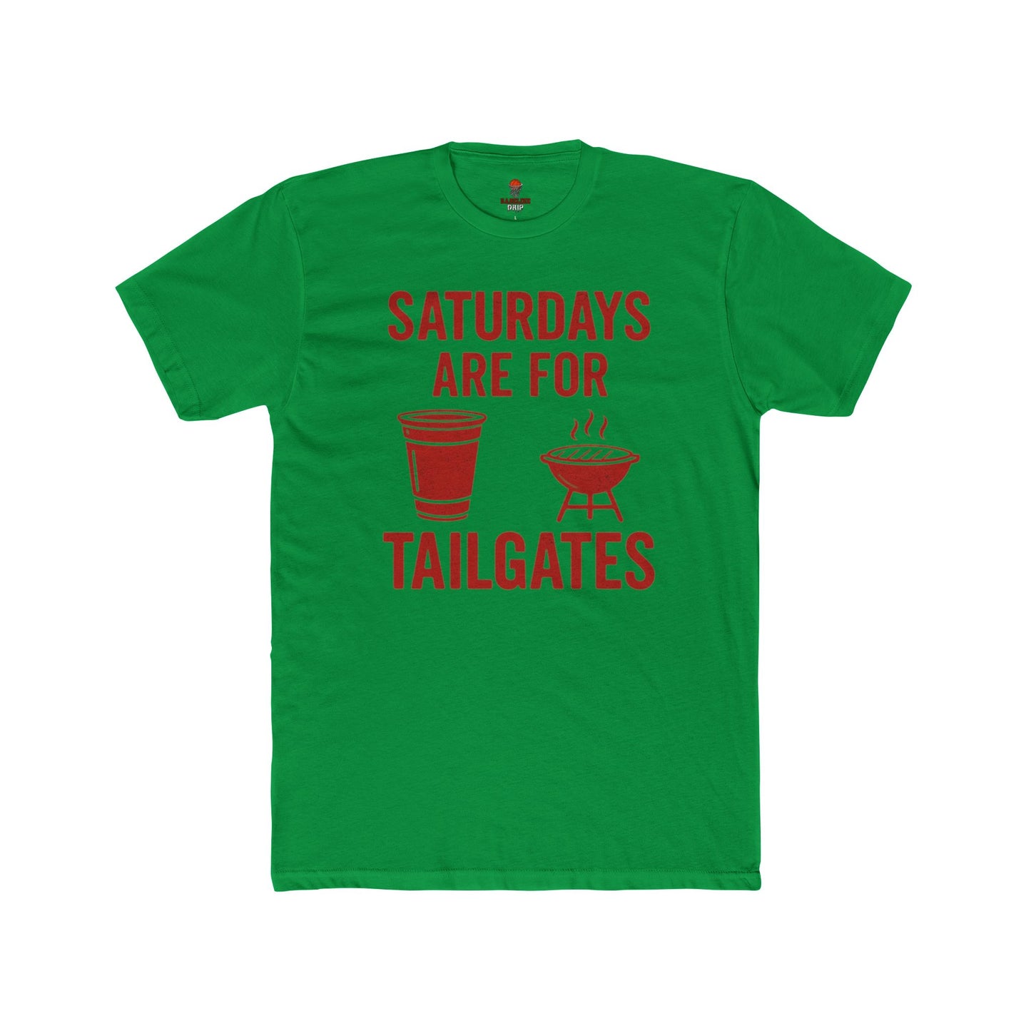 Adult Graphic Tee - Game Day Tailgate Unisex Cotton Crew Tee