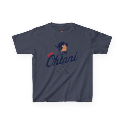 Kids Baseball Ohtani Sports Tee - Fun Baseball Shirt for Kids, Ohtani Graphic Tee, Birthday Gift, Baseball Fan Apparel, Summer Playwear