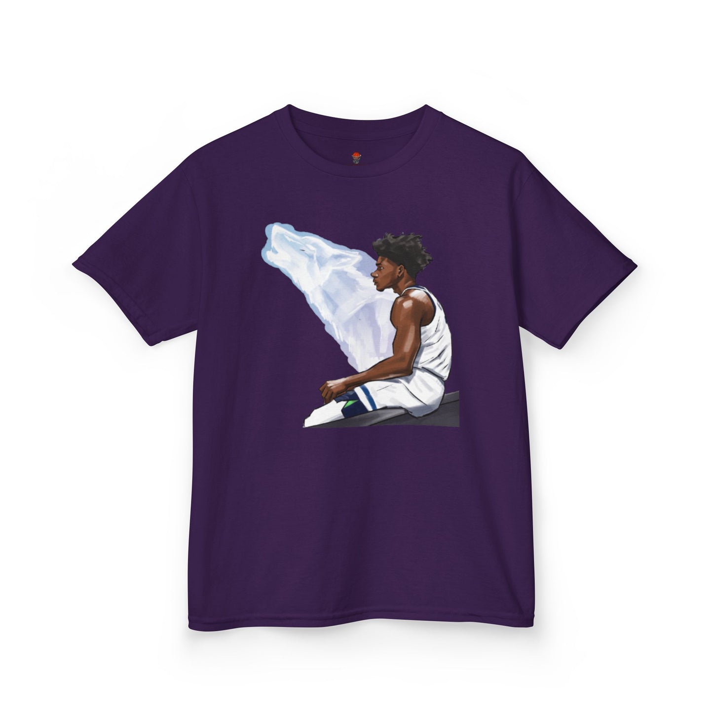 Kids Cool Graphic Anthony Edwards Tee - Trendy Youth T-Shirt, Perfect for Playdates, Birthdays, Casual Outings, Sports Events, Gift for Little Ones
