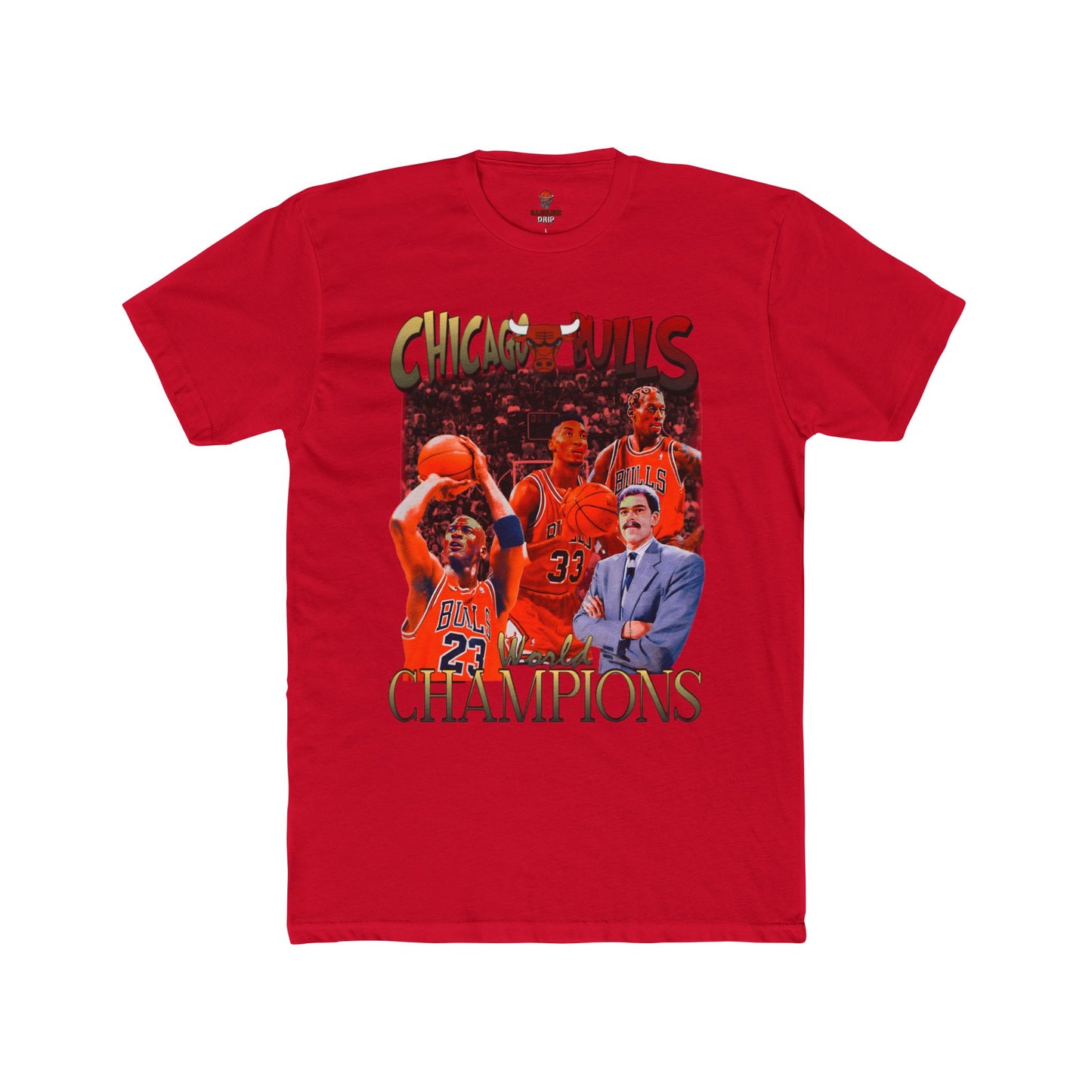 Adult Retro Bulls Tee