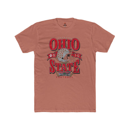 Adult Ohio State Football Unisex Cotton Crew Tee, Game Day Shirt, College Apparel, Sports Gift, Team Pride Tee