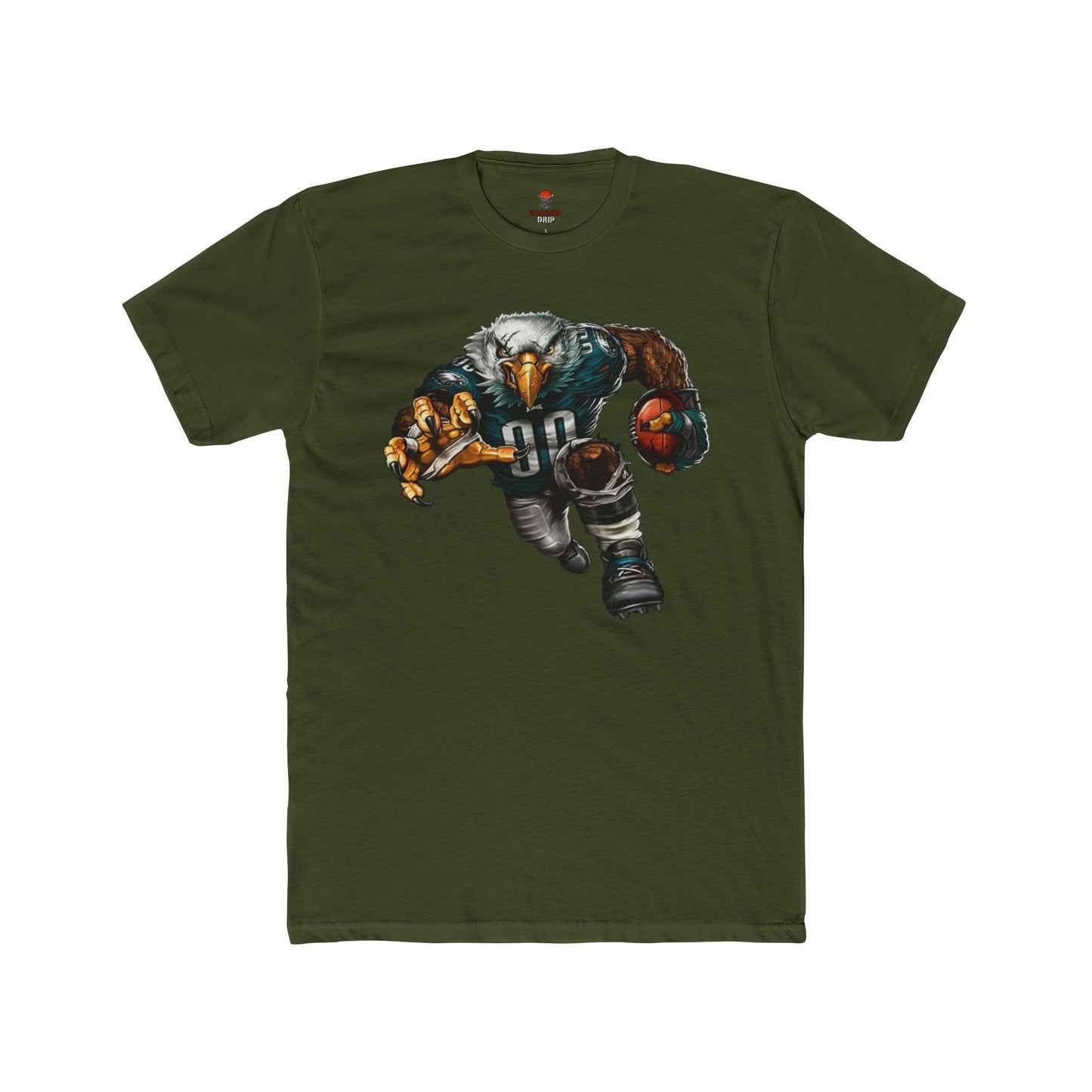 Adult Graphic Tee Eagles Tough Unisex Cotton Crew Tee
