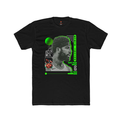 Adult Kyrie Basketball Themed Unisex Cotton Crew Tee - Sporty Graphic Tee for Fans, Gift for Athletes, Game Day Top