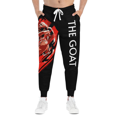 The GOAT Athletic Joggers, Sports Pants for Fans, Fitness Apparel, Basketball Gift, Jogging Pants, Casual Wear, Sportswear