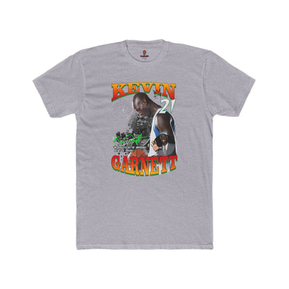 Adult Unisex Cotton Crew Tee with Kevin Garnett Graphic, Sports Shirt, Fan Gear, Gift for Basketball Lovers